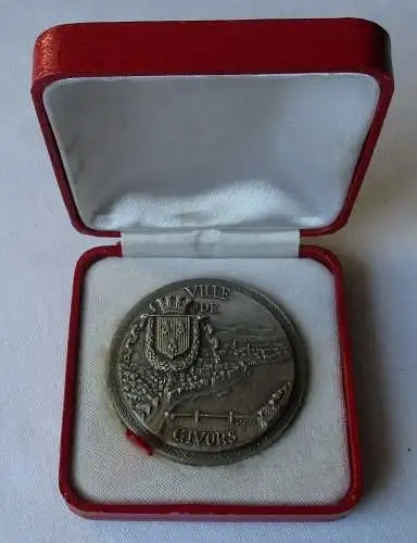 Silber Medaille Frankreich Ville de Givors Sauveteur Turnier 1969 (118335)