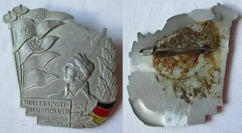 DDR Abzeichen Wintersport-Meisterschaften Land Sachsen 1951/52 (133882)