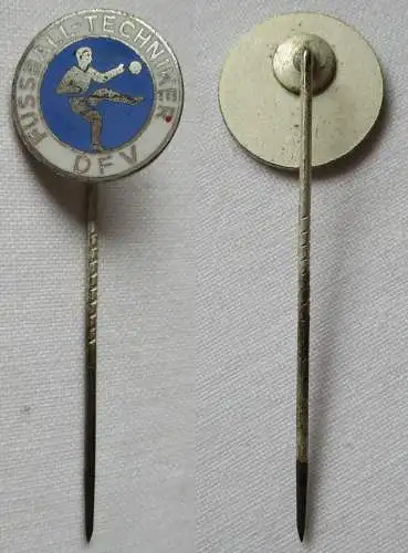 DDR Abzeichen DFV Deutscher Fußball-Verband Fußball-Techniker Silber (142331)