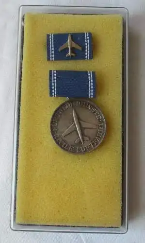 DDR Medaille für treue Dienste in der Zivilen Luftfahrt in Silber 190b (141439)