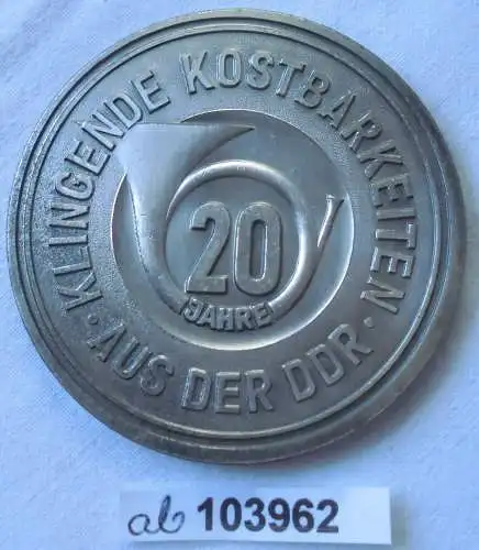 DDR Medaille 20 Jahre VEB Instrumentenfabrik Markneukirchen 1953-1973 (103962)
