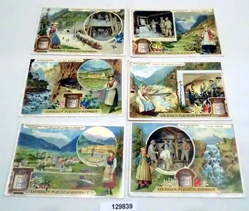 Liebigbilder Serie Nr. 694 Simplontunnel Jahrgang 1906 (5/129839)
