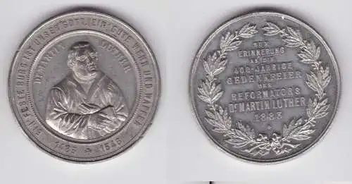 Medaille 400jährige Gedenkfeier des Reformators Dr. Martin Luther 1883 (138948)