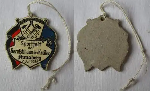 Abzeichen Sportfest der Berufsschulen des Kreises Annaberg 2. Juli 1952 (149669)