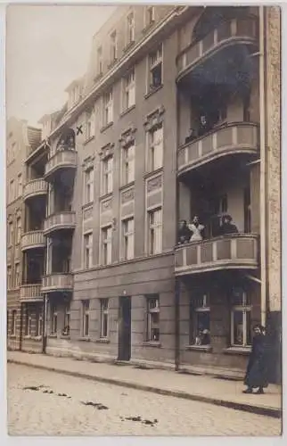 04007 Foto Ak Graudenz Grudziądz Wohnhaus 1912