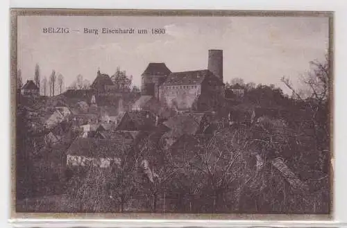 02751 Ak Belzig Burg Eisenhardt um 1860, 1925