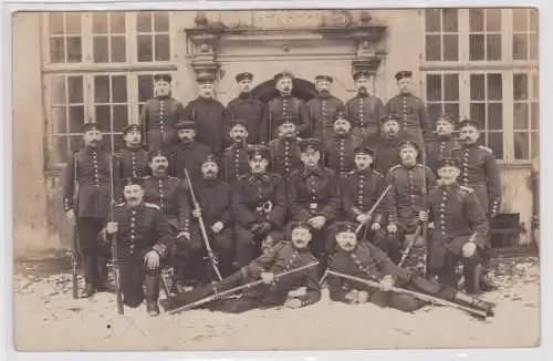 901837 Foto Ak Husum Soldaten Gruppenbild 1915