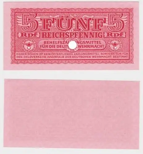 5 Reichspfennig Behelfszahlungsmittel Rosenberg 502 Kassenfrisch (139708)