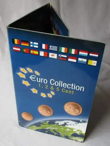Sammelalbum Euro Collection 1, 2 & 5 Cent Kursmünzensatz KMS (110135)