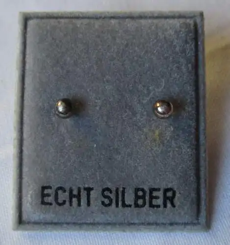 Dekorative Ohrringe Ohrstecker 925er Sterling Silber (126087)