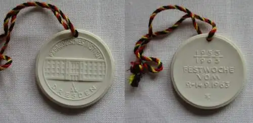 DDR Medaille Pädagogisches Institut Dresden - Festwoche 9.-14.Sept 1963 (149634)
