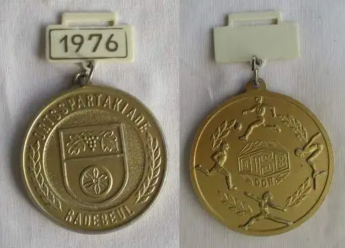 DDR Medaille Sportbund DTSB Ortsspartakiade Radebeul 1976 (149676)