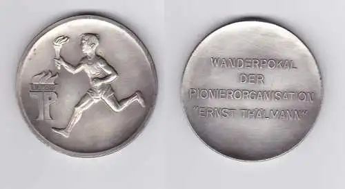 DDR Medaille Wanderpokal Pionierorganisation Ernst Thälmann in Silber (122841)