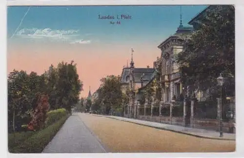 16055 Feldpost Ak Landau in Pfalz - Partie an 44 1917