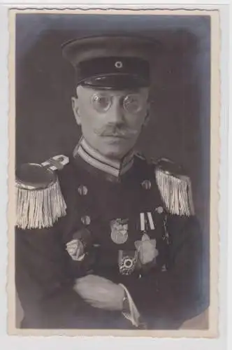 63261 Foto Ak Schützenkönig von Schildau um 1910