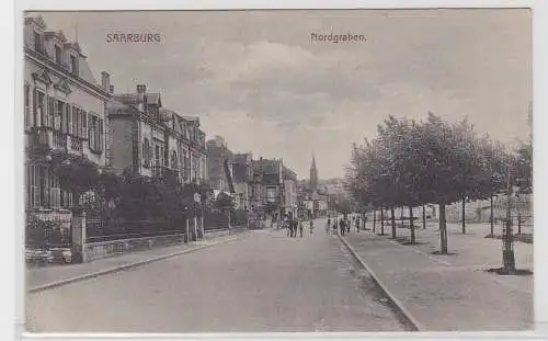 82154 Feldpost AK Saarburg - Nordgraben 1915