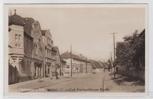 92517 AK Oldisleben in Thüringen - Frankenhäuser Straße, Straßenansicht