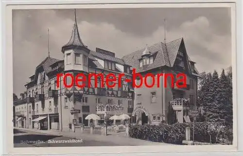 74825 Foto Ak Badenweiler Schwarzwaldhotel um 1940