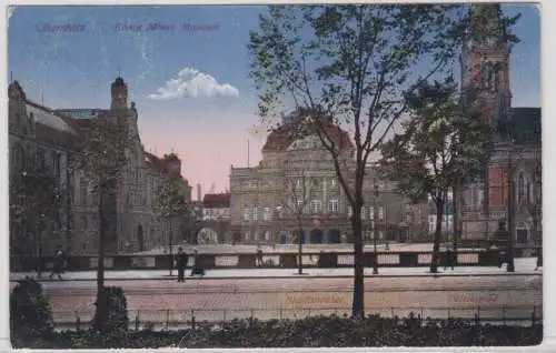 24541 Ak Chemnitz König Albert Museum 1919
