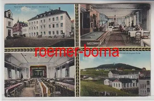 75814 Mehrbild Ak Sport-Hotel Sächs. Haus Bärenstein Bez. Chemnitz 1919