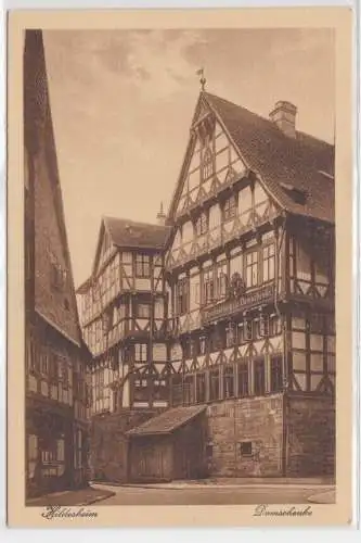 23236 Ak Hildesheim Domschenke um 1930