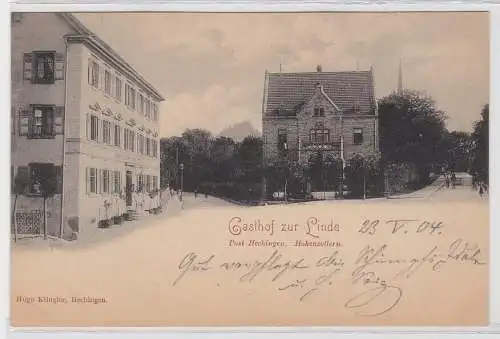 39829 Ak Hechingen Hohenzollern Gsthof zur Linde 1904