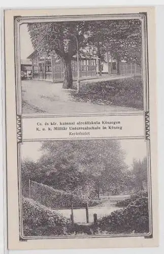 97295 Ak Köszeg - K. u. K. Militär Unterrealschule in Köszeg/ Güns - um 1920