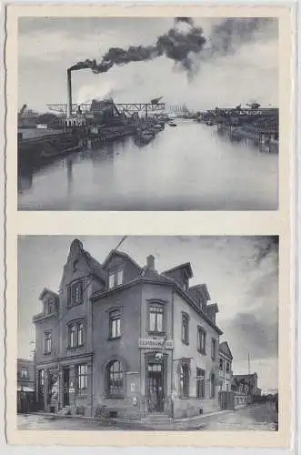 90665 Ak Mannheim, Karl Geissler Wirtschaft & Kolonialwaren Eichbaumbier um 1930