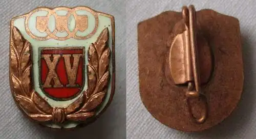 Ehrennadel XV. Friedensfahrt des DTSB für Mitarbeiter und Helfer Bronze (154432)