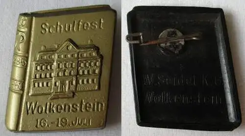 DDR Abzeichen 75 Jahre Schulfest Wolkenstein 1885-1960 JP Pioniere (122795)