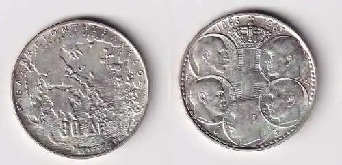30 Drachmen Silber Münze Griechenland 1963 vz (160019)