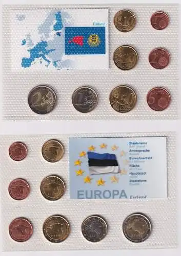 Kursmünzsatz KMS Estland 2011 Stgl. Euro 8 Münzen (166841)