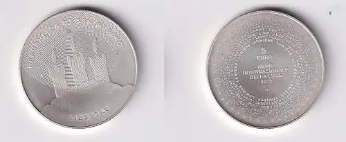 5 Euro Silber Münze San Marino Internationales Jahr des Lichts 2015 St. (144011)