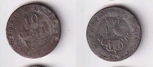 10 Centimes Silber Münze Westfalen 1809 A s (166878)