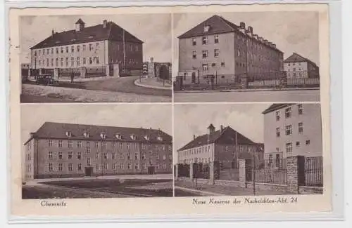 905357 Mehrbild Ak Chemnitz - Neue Kaserne der Nachrichten-Abt. 24 1936