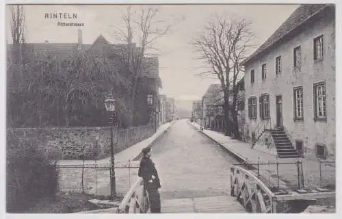 902187 Ak Rinteln an der Weser Ritterstrasse 1909