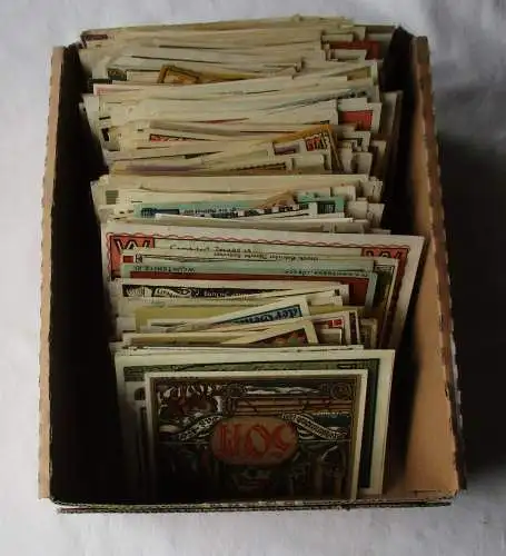 Sammlung mit 1000 Banknoten Städte Notgeld Deutschland um 1921 (163207)