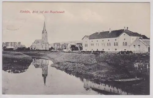902791 Ak Rinteln an der Weser Blick auf den Kapellenwall 1909
