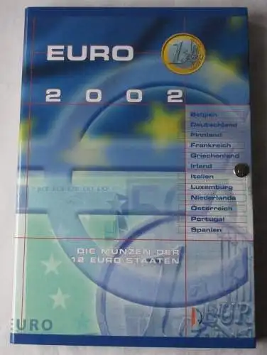 Sammelalbum Die Münzen der 12 Euro-Staaten EURO 2002 12x KMS 3,88 Euro (130473)