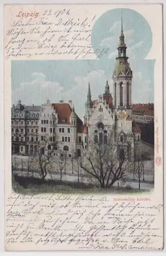 99403 Ak Leipzig - Reformirte Kirche 1901