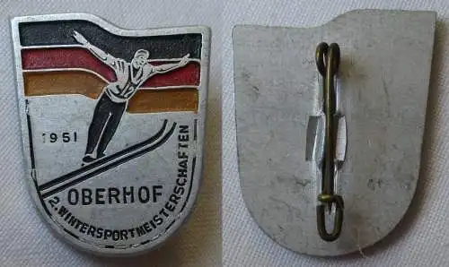 DDR Abzeichen 2. Wintersportmeisterschaften Oberhof 1951 (161628)