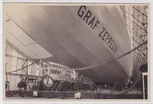 901070 Foto Karte Luftschiff Graf Zeppelin um 1930