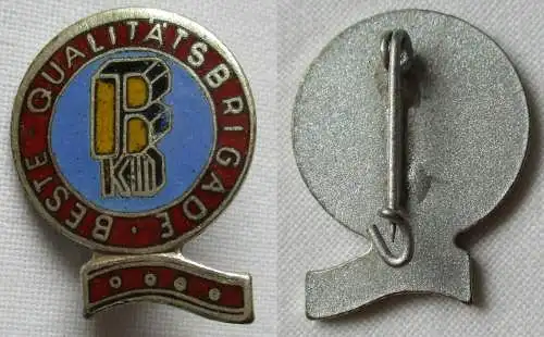 DDR Abzeichen Beste Qualitätsbrigade BKD Baukombinat Dresden? Silber (135247)