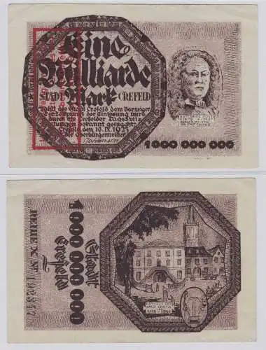 1 Milliarde Banknote Inflation Stadt Crefeld 19.9.1923 (153959)