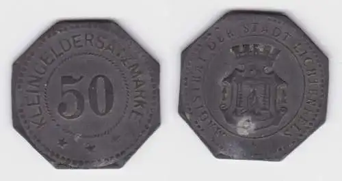 50 Pfennig Zink Münze Notgeld Gemeinde Lichtenfels ohne Jahr (140780)