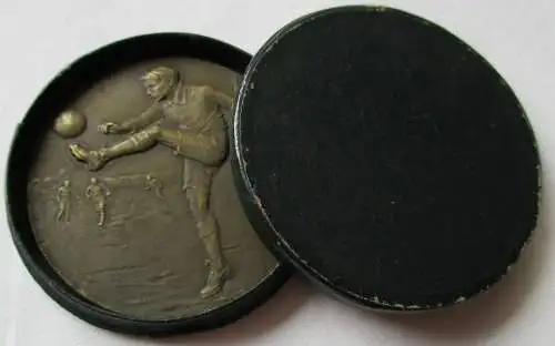 seltene Bronze Medaille Fussball Championship 1922 im Originaletui (141928)