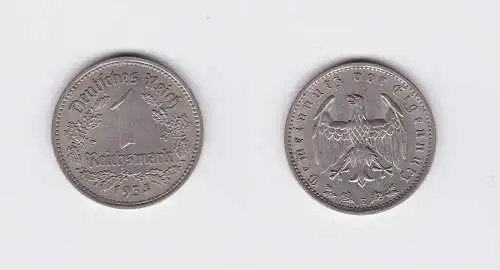 1 Mark Nickel Münze 3.Reich 1934 E, Jäger 354 (132310)
