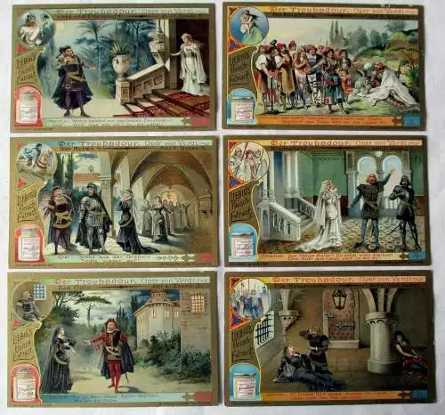 Liebigbilder Serie Nr. 659 Der Troubadour - Oper von Verdi Jahr 1905 (6/132500)