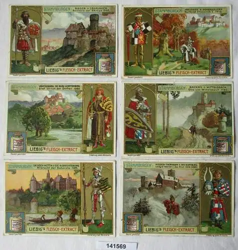 Liebigbilder Serie Nr. 738 Stammburgen Jahrgang 1908 (7/141569)