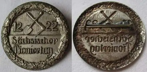 seltenes Abzeichen sächsischer Pioniertag 1922 (147365)